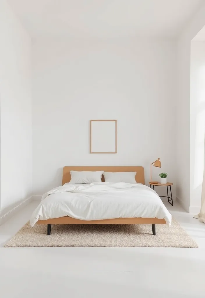 25 Cozy Bedroom Ideas That'll Make You Want to Stay in Bed All Day! - 7. Minimalist Approach