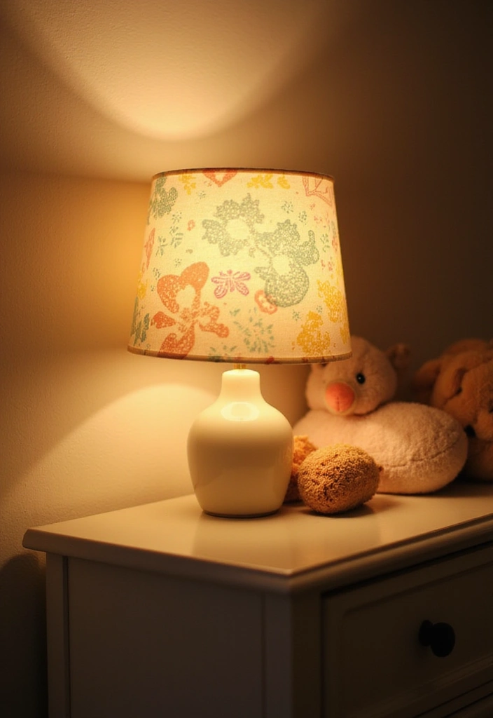 15 DIY Baby Nursery Decor Ideas That'll Make You Say 'How Did I Not Think of That?!' - 12. DIY Nightlight with a Personal Touch