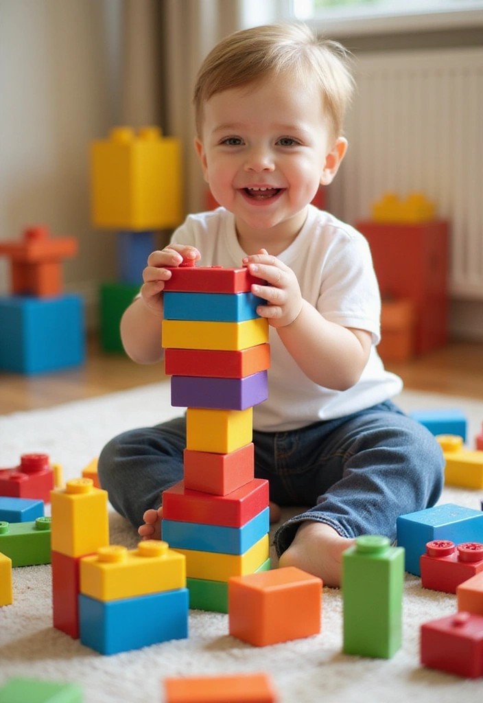 15 Fun Toddler Activities to Include in Your Daily Routine (They'll Love #3!) - 13. Building with Blocks